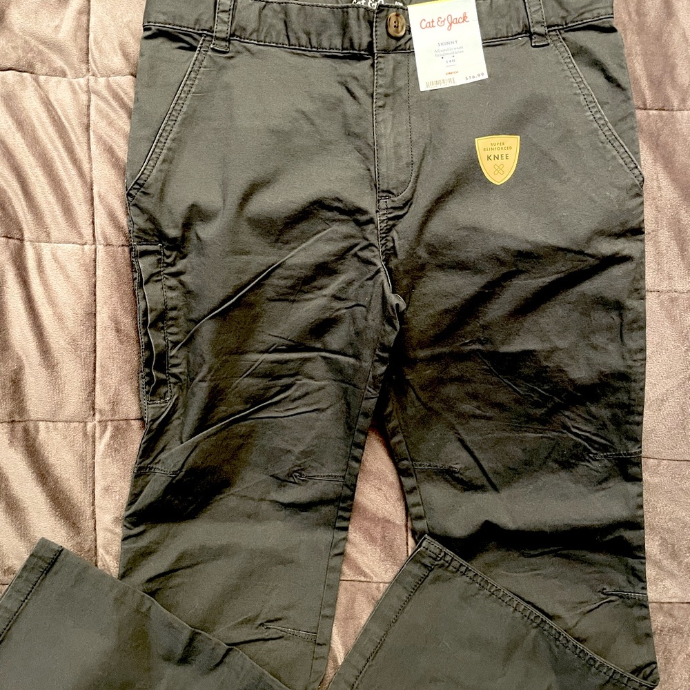 Boys Skinny adjustable waist pants